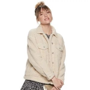 PopSugar Sherpa Coat-Jacket